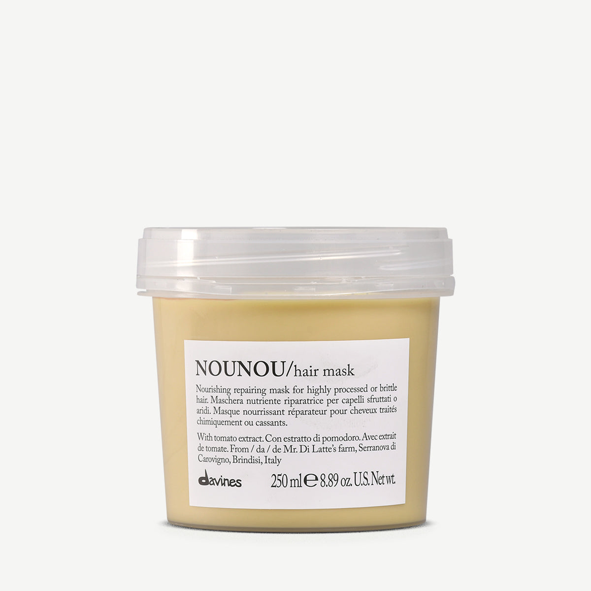 Davines Vietnam NOUNOU Hair Mask - Mặt nạ nuôi dưỡng và khôi phục cho tóc khô xơ và hư tổn