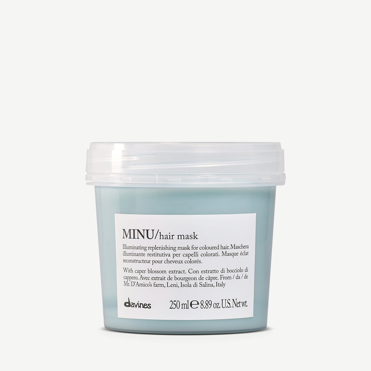 Davines Vietnam MINU Hair Mask - Mặt nạ dưỡng sáng và tái tạo cho tóc nhuộm