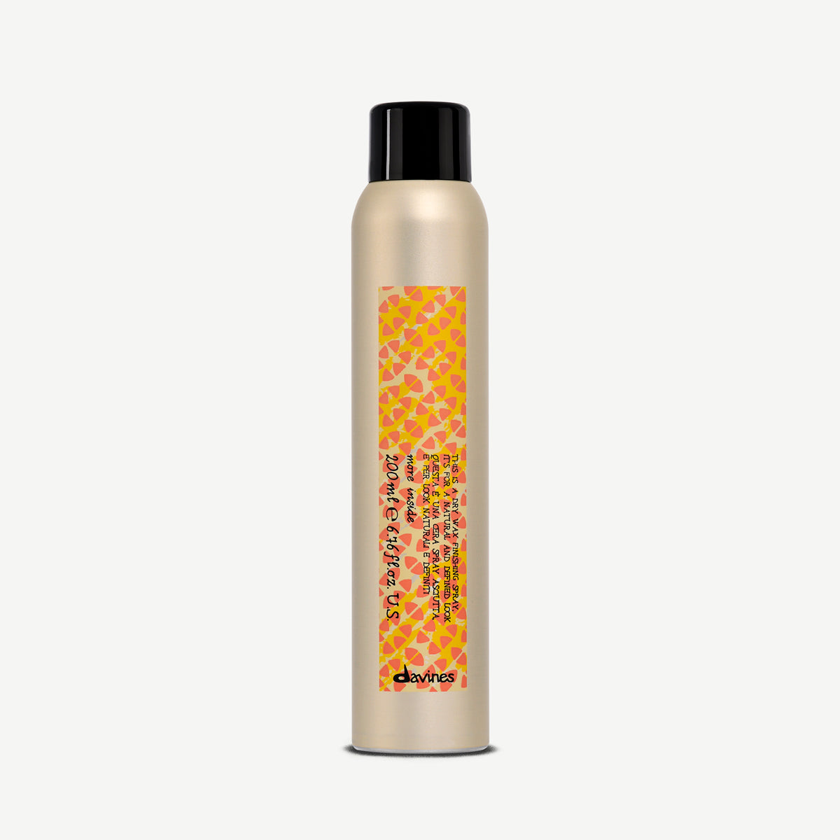 This is a Dry Wax Finishing Spray Sáp tạo kết cấu dạng xịt 200ml Davines vietnam