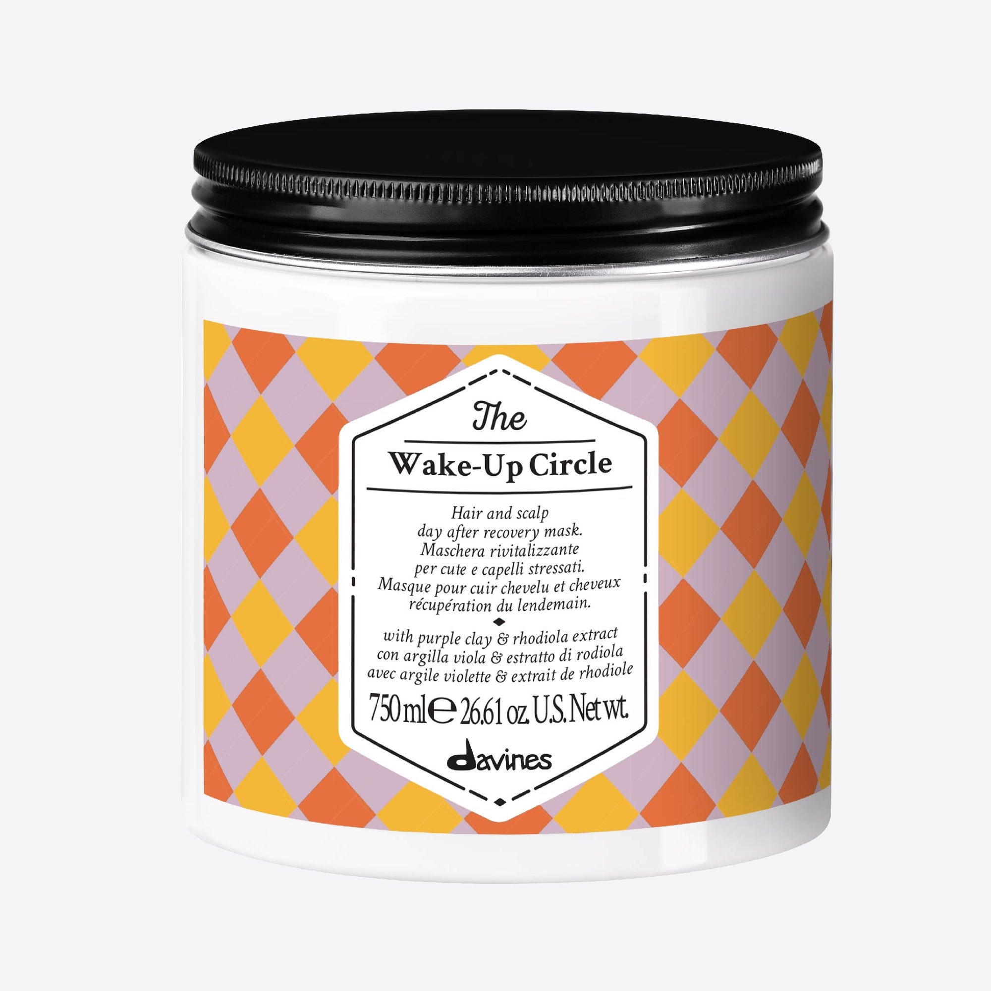 The Wake-Up Circle Mặt nạ tái tạo sức sống cho da đầu và tóc căng thẳng Davines